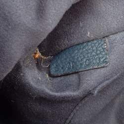 Pre Owned Céline Blue Leather Nano Luggage Tote