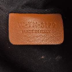 Pre Owned Celine Grey/Brown Felt Zip Pouch