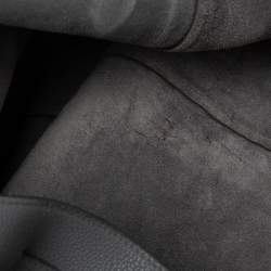 Pre Owned Celine Stone Blue Soft Grained Leather Small Cabas Phantom Tote