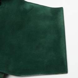 Pre Owned Celine Green Leather Medium Tassel Phantom Cabas Tote