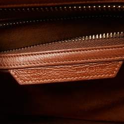 Pre Owned حقيبة يد سيلين مايكرو لاغيدج جلد بني 