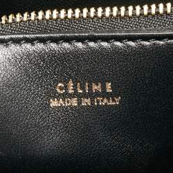 Pre Owned حقيبة سيلين ايدج جلد ثعبان زرقاء  يد علوية متوسطة