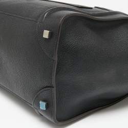 Pre Owned حقيبة يد توتس سيلين ميني لاغيدج جلد أسود