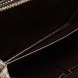 Pre Owned Celine Beige Python Medium Classic Box Shoulder Bag