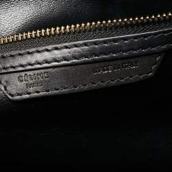 Pre Owned Celine Tricolor Calfhair and Leather Mini Luggage Tote
