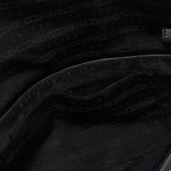 Pre Owned Celine Black Leather Flap Clutch