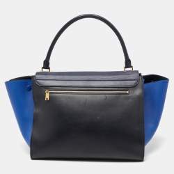 Pre Owned حقيبة يد توتس سيلين ترابيز جلد ثلاثي اللون كبيرة