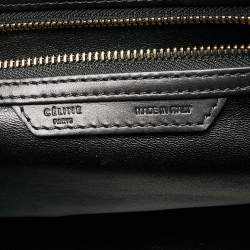 مملوكة مسبقًا حقيبة يد توتس لاغيدج جلد تمساح أسود صغيرة