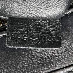 Pre Owned Celine Tri Color Leather and Suede Mini Luggage Tote