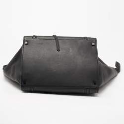 Pre Owned Céline Black Leather Large Phantom Luggage Tote