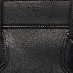 Pre Owned Céline Black Leather Large Phantom Luggage Tote