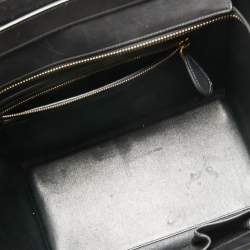 Pre Owned Celine Tri-Color Leather Mini Luggage Tote