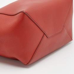 Pre Owned حقيبة يد توتس سيلين كاباس فانتوم جلد مُحبب ناعم برتقالي صغيرة