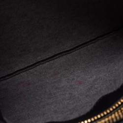 Pre Owned Céline Black Leather Large Trio Crossbody Bag