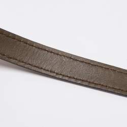 Pre Owned حقيبة يد توتس سيلين نانو لاغيدج جلد وجلد ثعبان ثلاثي اللون