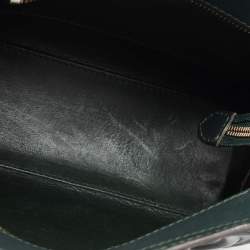 Pre Owned حقيبة يد توتس سيلين نانو لاغيدج جلد أ خضر