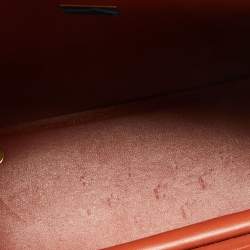 Pre Owned Celine Cinnamon Brown Leather and Python Micro Belt Bag