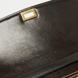 Celine Beige/Cream Watersnake Medium Classic Box Shoulder Bag