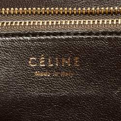 Celine Beige/Cream Watersnake Medium Classic Box Shoulder Bag