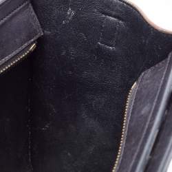 مملوكة مسبقًا حقيبة يد توتس سيلين نانو لاغيدج جلد ثلاثي اللون