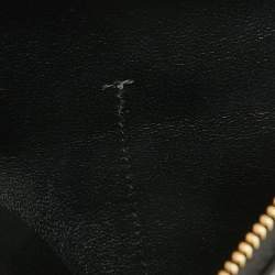 Pre Owned Celine Blue Leather and Suede Small Trapeze Bag