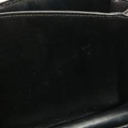 Pre Owned Celine Black Python Medium Classic Box Shoulder Bag