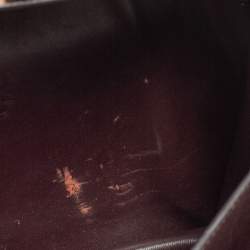 Pre Owned Celine Brown Leopard Print Leather and Calfhair Medium Classic Box Shoulder Bag