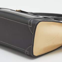 Pre Owned Celine Tri-Color Leather Nano Luggage Tote