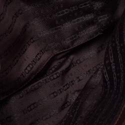 Pre Owned Celine Brown Glitter Chain Flap Shoulder Bag