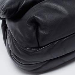 Pre Owned Celine Black Leather Pillow Shoulder Bag