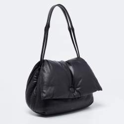 Pre Owned Celine Black Leather Pillow Shoulder Bag