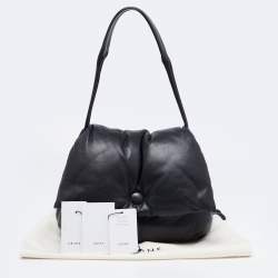 Pre Owned Celine Black Leather Pillow Shoulder Bag