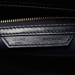 Pre Owned حقيبة يد توتس سيلين ميني لاغيديغ جلد أزرق كحلي