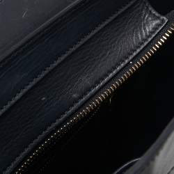 Pre Owned حقيبة يد توتس سيلين ميني لاغيديغ جلد أزرق كحلي