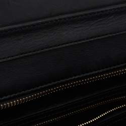 Pre Owned Celine Multicolor Nubuck Leather Mini Luggage Tote