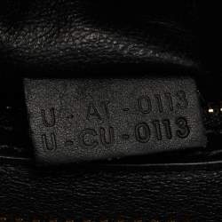 Pre Owned Celine Multicolor Nubuck Leather Mini Luggage Tote