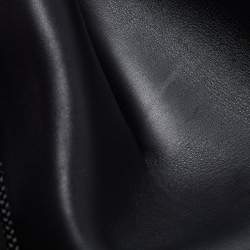 Pre Owned Celine Black Leather Large Edge Top Handle Bag