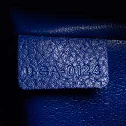 مملوكة مسبقًا حقيبة سيلين ترابيز سويدي وجلد أزرق متوسطة 