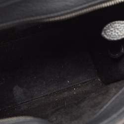 Pre Owned Celine Black Leather Nano Luggage Tote