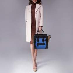 مملوكة مسبقًا حقيبة يد توتس سيلين ميكرو لاغيدج جلد ثعبان متعدد الألوان 