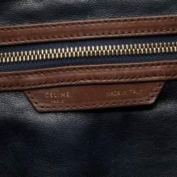 مملوكة مسبقًا Celine Tri-Color Leather Mini Luggage Tote