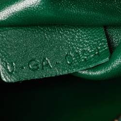 Celine Green Crocodile Mini Luggage Tote