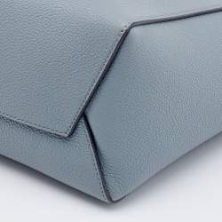 Celine Grey Leather Small Sangle Bucket Bag