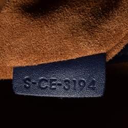 Pre Owned Celine Multicolor Leather Micro Luggage Tote