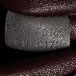 مملوكة مسبقًا Celine Grey Croc Embossed Leather, Suede and Leather Medium Trapeze Bag