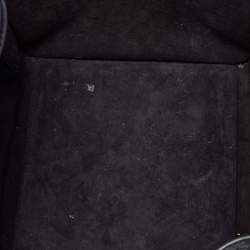 Pre Owned Celine Black Croc Embossed Leather Medium Phantom Luggage Tote