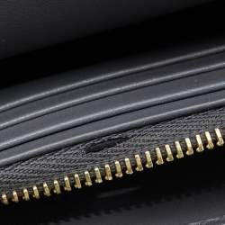 Pre Owned Celine Grey Leather C Wallet On Chain