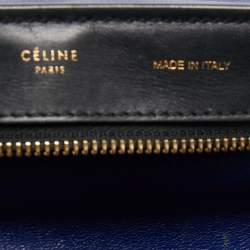 Pre Owned حقيبة سيلين ترابيز سويدي وجلد ثلاثي اللون متوسطة