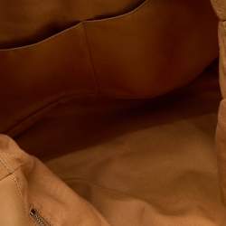 Pre Owned Celine Beige Leather Boogie Tote
