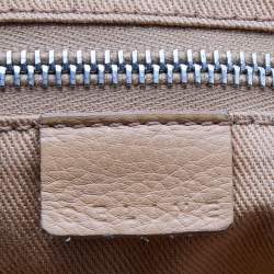 Pre Owned Celine Beige Leather Boogie Tote